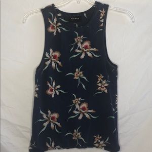 Floral tank top